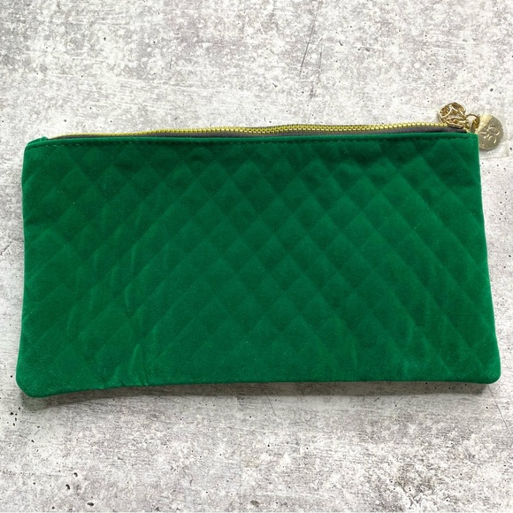 Mario Badescu Green Velvet Makeup Toiletries Bag - Picture 2 of 8